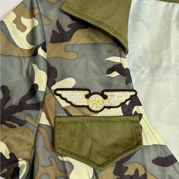 HALLOWEEN CAMO DRESS COSTUME - Picture 3 of 7